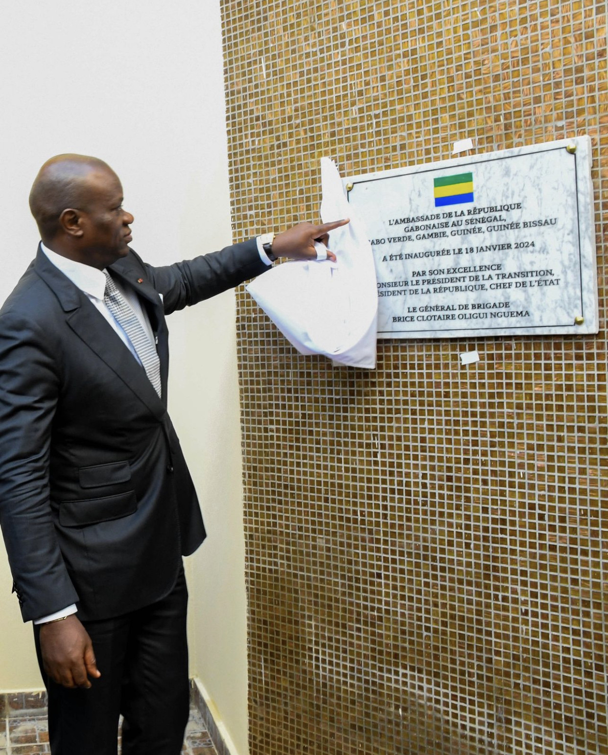 Inauguration de l'Ambassade du Gabon au Sénégal par le Président Brice Clotaire Oligui Nguema