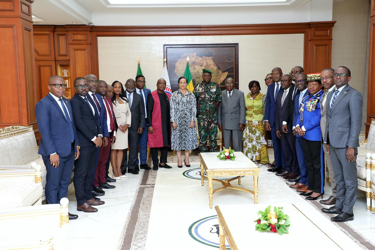 Présentation du projet de Constitution par le Comité Constitutionnel National