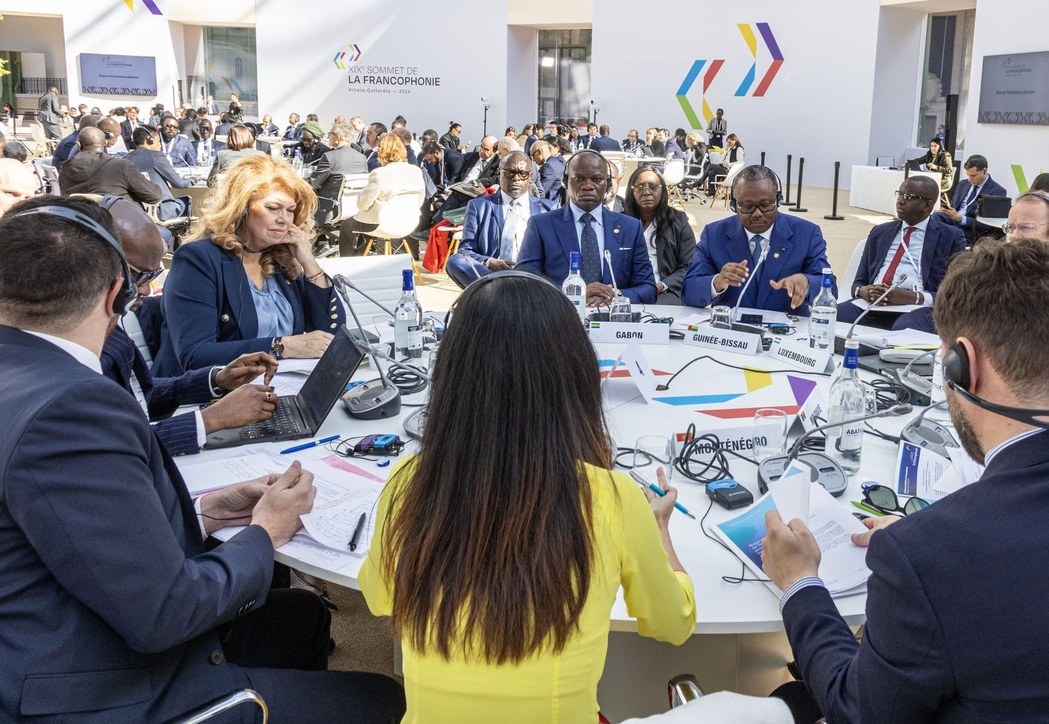 Le Président de la Transition, Président de la République, Chef de l’Etat, le Général Brice Clotaire Oligui Nguema Participe Activement au Sommet de la Francophonie