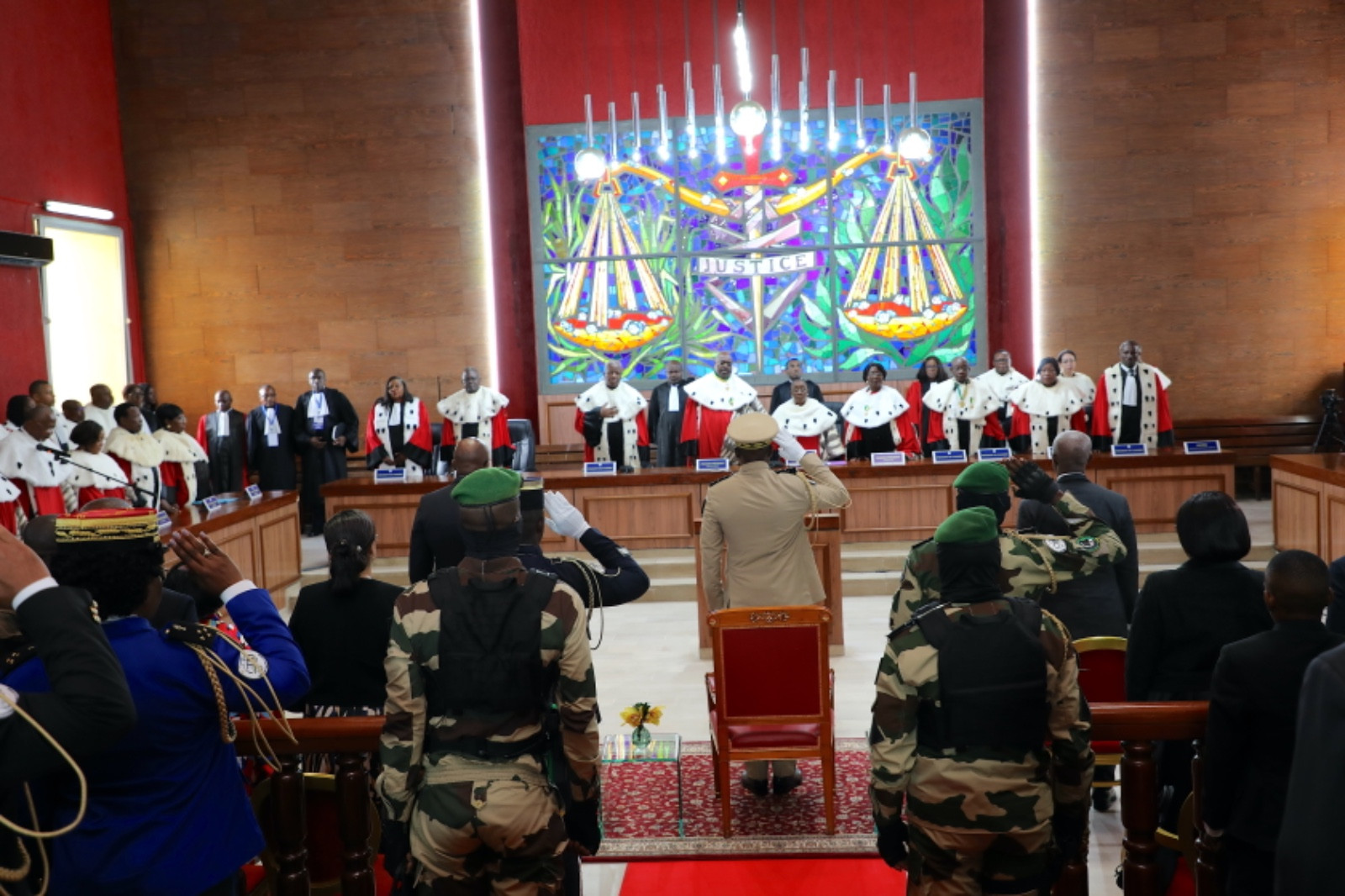 Le Président de la République Préside l'Audience Solennelle de Rentrée des Cours et Tribunaux