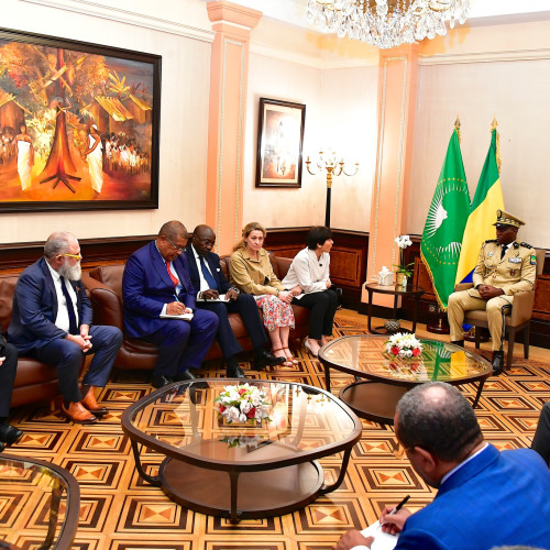 Trente Ans de Partenariat Fructueux : Le Président Oligui Nguema et la Délégation d'Eramet Évaluent les Avancées
