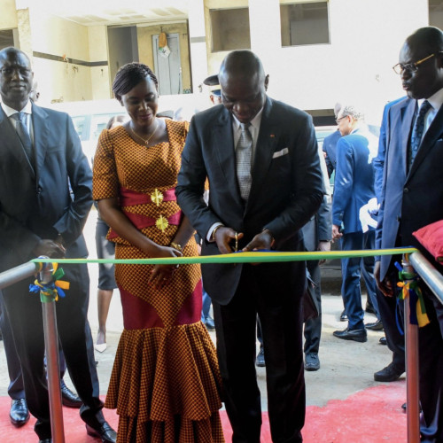 Inauguration de l'Ambassade du Gabon au Sénégal par le Président Brice Clotaire Oligui Nguema