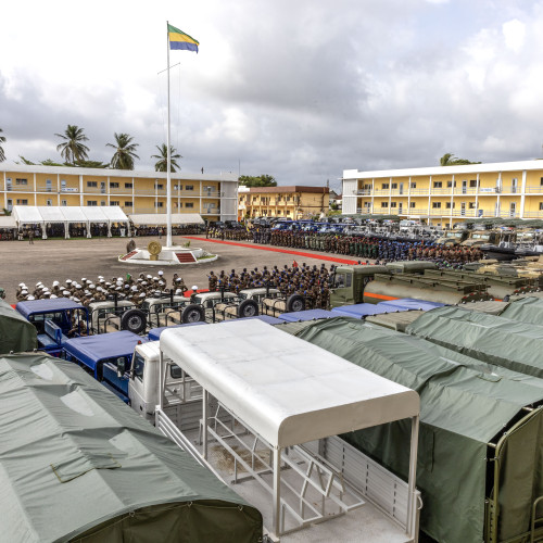 Renforcement des Forces de Défense et de Sécurité Gabonaises : Le Président de la République dote l'armée de nouveaux équipements